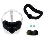 JD-391215 ชุดหน้ากากซิลิโคนสำหรับ Oculus Quest2 พร้อมฝาครอบเลนส์