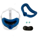 JD-391215 ชุดหน้ากากซิลิโคนสำหรับ Oculus Quest2 พร้อมฝาครอบเลนส์