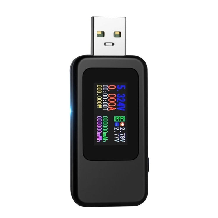 เครื่องวัด USB DC 10 in 1 KWS-MX18 กระแส 4-30V วัดแรงดันไฟฟ้า นาฬิกาจับเวลา มัลติมิเตอร์ดิจิตอล