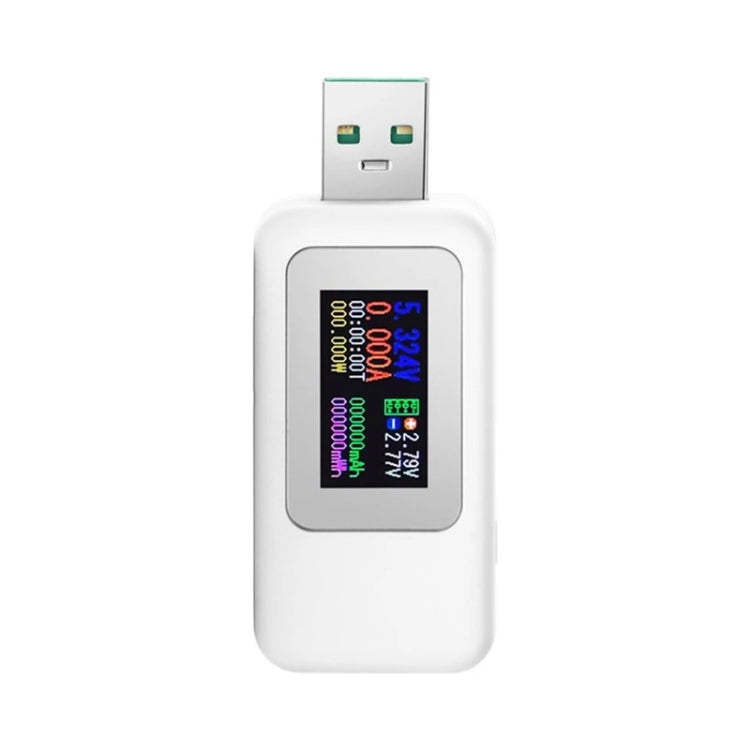 เครื่องวัด USB DC 10 in 1 KWS-MX18 กระแส 4-30V วัดแรงดันไฟฟ้า นาฬิกาจับเวลา มัลติมิเตอร์ดิจิตอล