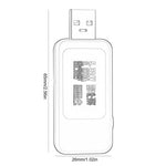 เครื่องวัด USB DC 10 in 1 KWS-MX18 กระแส 4-30V วัดแรงดันไฟฟ้า นาฬิกาจับเวลา มัลติมิเตอร์ดิจิตอล