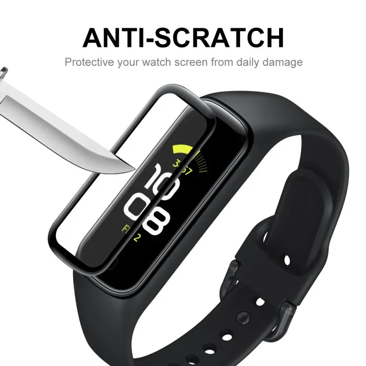 สำหรับ Samsung Galaxy Fit 2 ENKAY Hat-Prince ฟิล์มกันรอยหน้าจอแบบนุ่ม 3D Full Coverage ขอบ PC + PMMA HD, 1 ชิ้น, 2 ชิ้น, 5 ชิ้น, 10 ชิ้น