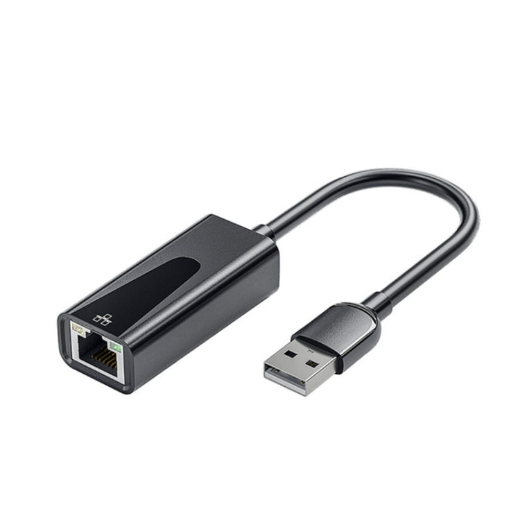 อะแดปเตอร์การ์ดเครือข่าย RJ45 ความเร็ว 1000Mbps USB Ethernet, USB 3.0, Type-C
