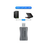 USB 3.0 เป็น HDMI จับภาพวิดีโอเกม Full HD 1080P 60fps