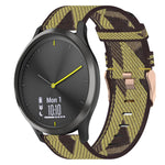 20mm Nylon Woven Watch Band, For Garmin Garminmove Style, For Garmin Vivomove, For Garmin Vivomove HR Sport, For Garmin Vivoactive 3, For Garmin Vivoactive3 Music, For Garmin Forerunner 245