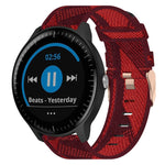 20mm Nylon Woven Watch Band, For Garmin Garminmove Style, For Garmin Vivomove, For Garmin Vivomove HR Sport, For Garmin Vivoactive 3, For Garmin Vivoactive3 Music, For Garmin Forerunner 245