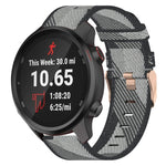 20mm Nylon Woven Watch Band, For Garmin Garminmove Style, For Garmin Vivomove, For Garmin Vivomove HR Sport, For Garmin Vivoactive 3, For Garmin Vivoactive3 Music, For Garmin Forerunner 245