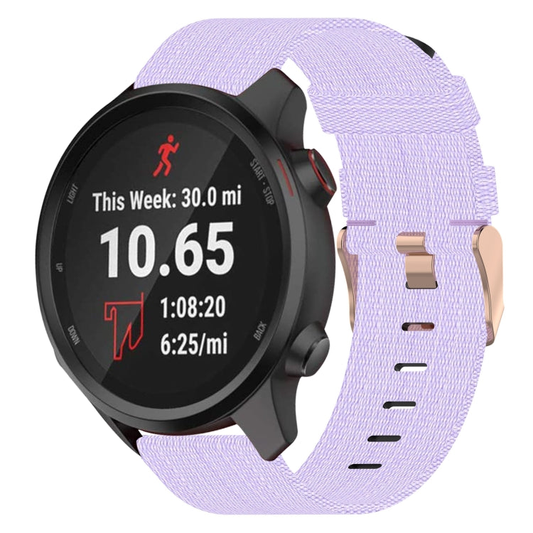 20mm Nylon Woven Watch Band, For Garmin Garminmove Style, For Garmin Vivomove, For Garmin Vivomove HR Sport, For Garmin Vivoactive 3, For Garmin Vivoactive3 Music, For Garmin Forerunner 245