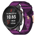 20mm Nylon Woven Watch Band, For Garmin Garminmove Style, For Garmin Vivomove, For Garmin Vivomove HR Sport, For Garmin Vivoactive 3, For Garmin Vivoactive3 Music, For Garmin Forerunner 245