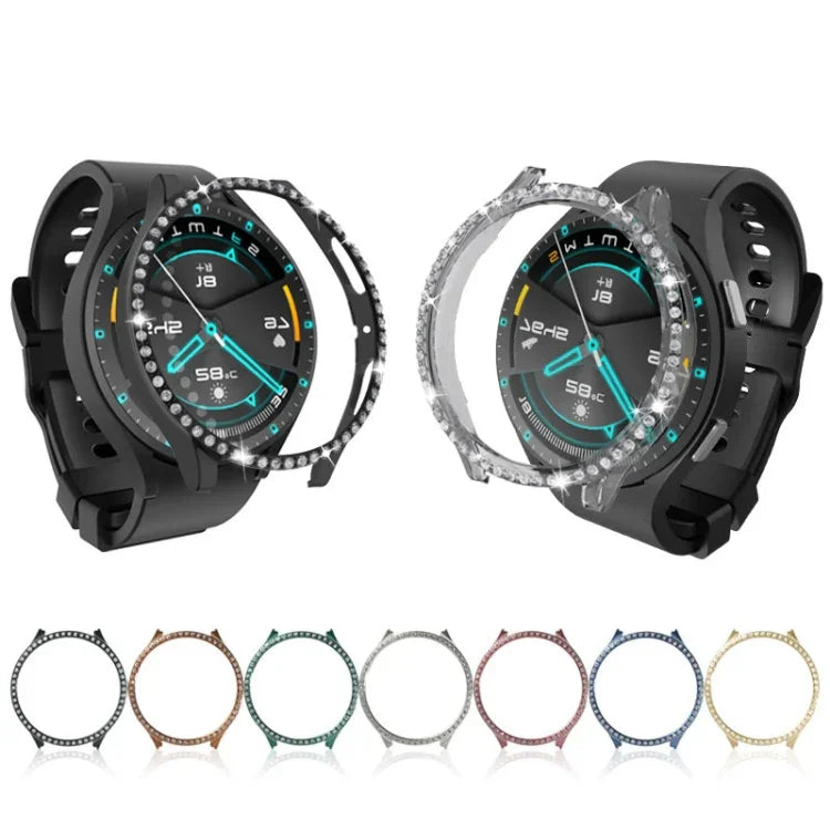 เคสซิลิโคนกันกระแทก TPU พร้อมเพชร สำหรับ Samsung Galaxy Watch 5 44 มม., สำหรับ Samsung Galaxy Watch 5 40 มม.