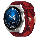 22mm Nylon Woven Watch Band, For Huawei Watch GT3 Pro 46mm, For Huawei Watch GT3 46mm, For Huawei Watch GT Runner, For Huawei Watch 3, For Huawei Watch 3 Pro, For Huawei GT2 Pro