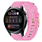 22mm Nylon Woven Watch Band, For Huawei Watch GT3 Pro 46mm, For Huawei Watch GT3 46mm, For Huawei Watch GT Runner, For Huawei Watch 3, For Huawei Watch 3 Pro, For Huawei GT2 Pro