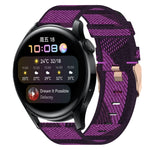 22mm Nylon Woven Watch Band, For Huawei Watch GT3 Pro 46mm, For Huawei Watch GT3 46mm, For Huawei Watch GT Runner, For Huawei Watch 3, For Huawei Watch 3 Pro, For Huawei GT2 Pro