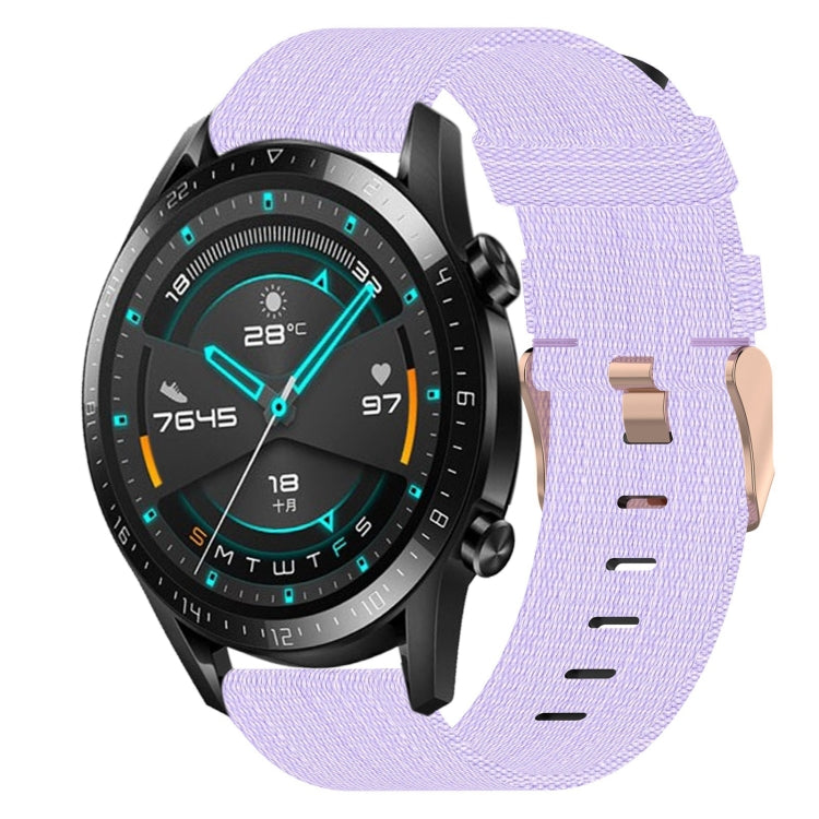 20mm Nylon Woven Watch Band, For Huawei Watch GT3 Pro 43mm, For Huawei Watch GT3 42mm, For Huawei Watch GT2 42mm, For Huawei Watch 2, For Honor Watch ES, For Honor MagicWatch2 42mm