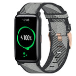 20mm Nylon Woven Watch Band, For Huawei Watch GT3 Pro 43mm, For Huawei Watch GT3 42mm, For Huawei Watch GT2 42mm, For Huawei Watch 2, For Honor Watch ES, For Honor MagicWatch2 42mm