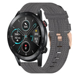 20mm Nylon Woven Watch Band, For Huawei Watch GT3 Pro 43mm, For Huawei Watch GT3 42mm, For Huawei Watch GT2 42mm, For Huawei Watch 2, For Honor Watch ES, For Honor MagicWatch2 42mm