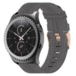 20mm Nylon Woven Watch Band, For Samsung Galaxy Watch Active 2 44mm, For Samsung Galaxy Watch Active 40mm, For Samsung Galaxy Watch 42mm, For Samsung Gear Sport, For Samsung Gear S2 Classic