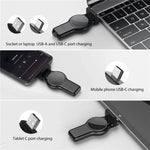 ที่ชาร์จไร้สายแม่เหล็กเร็ว 2 in 1 Type C / USB-C เป็น USB-A สำหรับ Apple Watch รุ่น A05