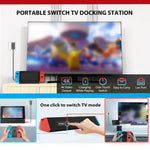 อะแดปเตอร์ HDMI 4K พร้อมพอร์ต LAN 1000Mbs สำหรับ Nintendo Switch/Switch OLED (รุ่น LAN), รุ่น LAN