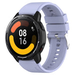 Protruding Head Silicone Strap Silver Buckle, For Huami Amazfit Pop / Amazfit Pop  Pro 20mm, For Huami Amazfit GTR 42mm / GTS 20mm