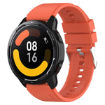 Protruding Head Silicone Strap Silver Buckle, For Huami Amazfit Pop / Amazfit Pop  Pro 20mm, For Huami Amazfit GTR 42mm / GTS 20mm