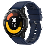 Protruding Head Silicone Strap Silver Buckle, For Huami Amazfit Pop / Amazfit Pop  Pro 20mm, For Huami Amazfit GTR 42mm / GTS 20mm