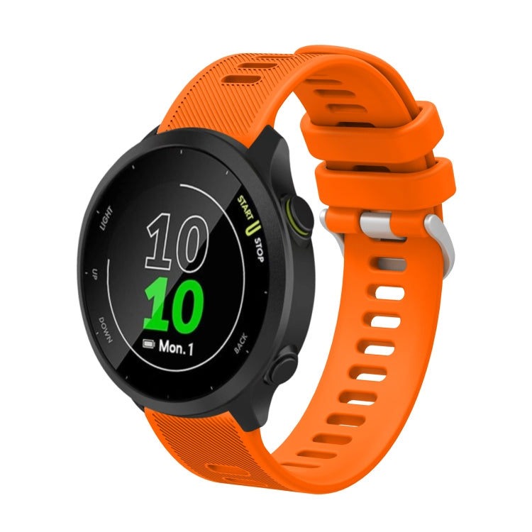 20mm Silicone Twill Watch Band, For Garmin Vivomove Sport, For Garmin Venu 2 Plus, For Garmin Approach S40, For Garmin Forerunner 158