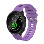 20mm Silicone Twill Watch Band, For Garmin Vivomove Sport, For Garmin Venu 2 Plus, For Garmin Approach S40, For Garmin Forerunner 158