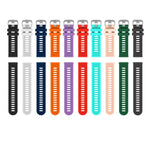 20mm Silicone Twill Watch Band, For Garminmove 3, For Garmin VivoMove Luxe, For Garminmove Luxe, For Garmin VivoMove Style
