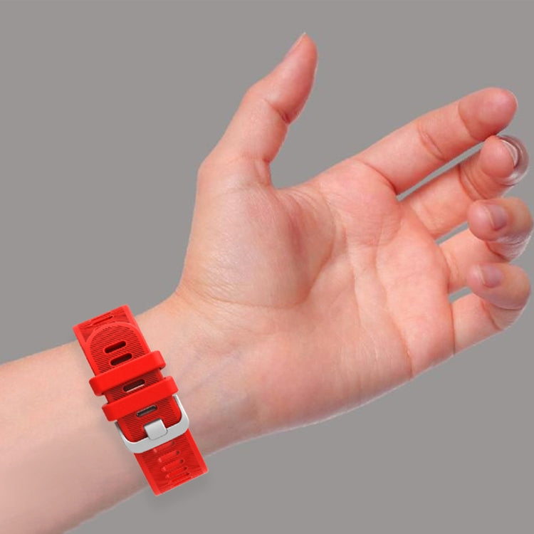20mm Silicone Twill Watch Band, For Garminmove 3, For Garmin VivoMove Luxe, For Garminmove Luxe, For Garmin VivoMove Style