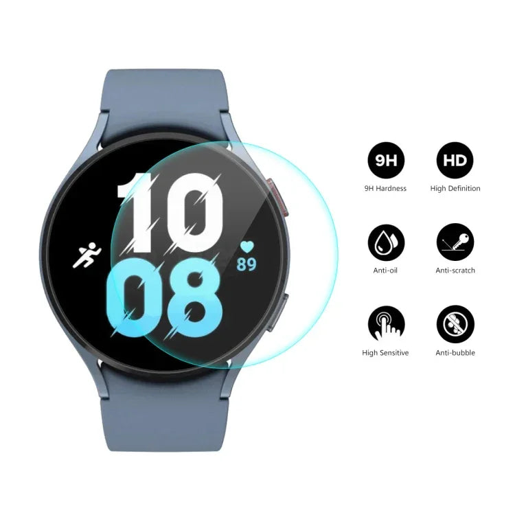 สำหรับ Samsung Galaxy Watch5 44 มม. ฟิล์มกันรอยหน้าจอกระจกนิรภัย 9H หนา 0.2 มม. ENKAY, 1 ชิ้น, 2 ชิ้น, 5 ชิ้น, 10 ชิ้น