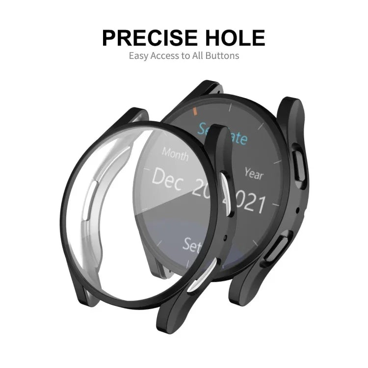 สำหรับ Samsung Galaxy Watch5 44 มม. เคส TPU นุ่มเคลือบไฟฟ้า ENKAY Hat-Prince แบบ Full Coverage