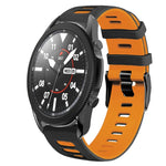 สายรัดนาฬิกาซิลิโคนสองสี 20 มม. สำหรับ Samsung Galaxy Watch 5 Pro 45 มม., สำหรับ Samsung Galaxy Watch 4 40 มม.