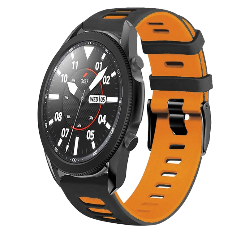 สายรัดนาฬิกาซิลิโคนสองสี 20 มม. สำหรับ Samsung Galaxy Watch 5 Pro 45 มม., สำหรับ Samsung Galaxy Watch 4 40 มม.