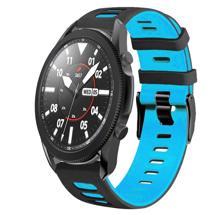 สายรัดนาฬิกาซิลิโคนสองสี 20 มม. สำหรับ Samsung Galaxy Watch 5 Pro 45 มม., สำหรับ Samsung Galaxy Watch 4 40 มม.
