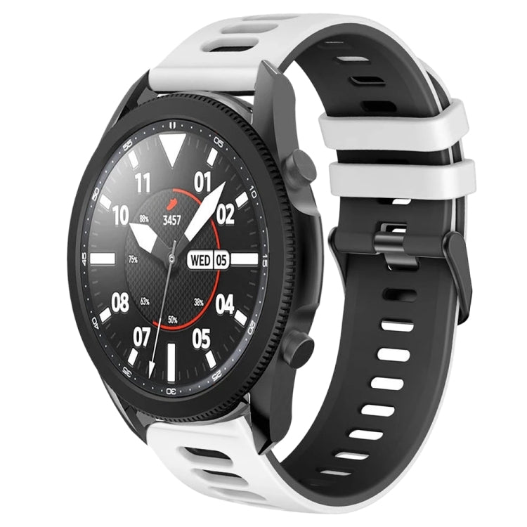 สายรัดนาฬิกาซิลิโคนสองสี 20 มม. สำหรับ Samsung Galaxy Watch 5 Pro 45 มม., สำหรับ Samsung Galaxy Watch 4 40 มม.
