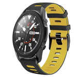 สายรัดนาฬิกาซิลิโคนสองสี 20 มม. สำหรับ Samsung Galaxy Watch 5 Pro 45 มม., สำหรับ Samsung Galaxy Watch 4 40 มม.