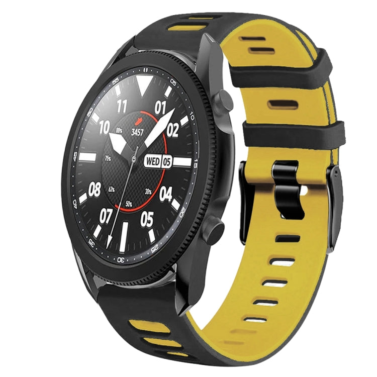 สายรัดนาฬิกาซิลิโคนสองสี 20 มม. สำหรับ Samsung Galaxy Watch 5 Pro 45 มม., สำหรับ Samsung Galaxy Watch 4 40 มม.