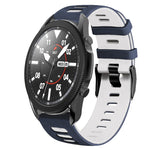 สายรัดนาฬิกาซิลิโคนสองสี 20 มม. สำหรับ Samsung Galaxy Watch 5 Pro 45 มม., สำหรับ Samsung Galaxy Watch 4 40 มม.