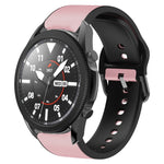 สายรัดนาฬิกาหนังซิลิโคนกาว 20 มม. สำหรับ Samsung Galaxy Watch 5 40 มม., สำหรับ Samsung Galaxy Watch 5 44 มม., สำหรับ Samsung Galaxy Watch 5 Pro 45 มม., สำหรับ Samsung Galaxy Watch 4 40 มม., สำหรับ Samsung Galaxy Watch 4 44 มม.