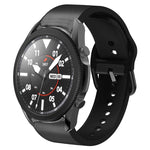 สายรัดนาฬิกาหนังซิลิโคนกาว 20 มม. สำหรับ Samsung Galaxy Watch 5 40 มม., สำหรับ Samsung Galaxy Watch 5 44 มม., สำหรับ Samsung Galaxy Watch 5 Pro 45 มม., สำหรับ Samsung Galaxy Watch 4 40 มม., สำหรับ Samsung Galaxy Watch 4 44 มม.