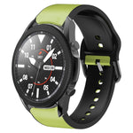 สายรัดนาฬิกาหนังซิลิโคนกาว 20 มม. สำหรับ Samsung Galaxy Watch 5 40 มม., สำหรับ Samsung Galaxy Watch 5 44 มม., สำหรับ Samsung Galaxy Watch 5 Pro 45 มม., สำหรับ Samsung Galaxy Watch 4 40 มม., สำหรับ Samsung Galaxy Watch 4 44 มม.