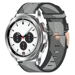 สายรัดนาฬิกาถักไนลอน 20 มม. สำหรับ Samsung Galaxy Watch4 Classic 42 มม., สำหรับ Samsung Galaxy Watch Active 2