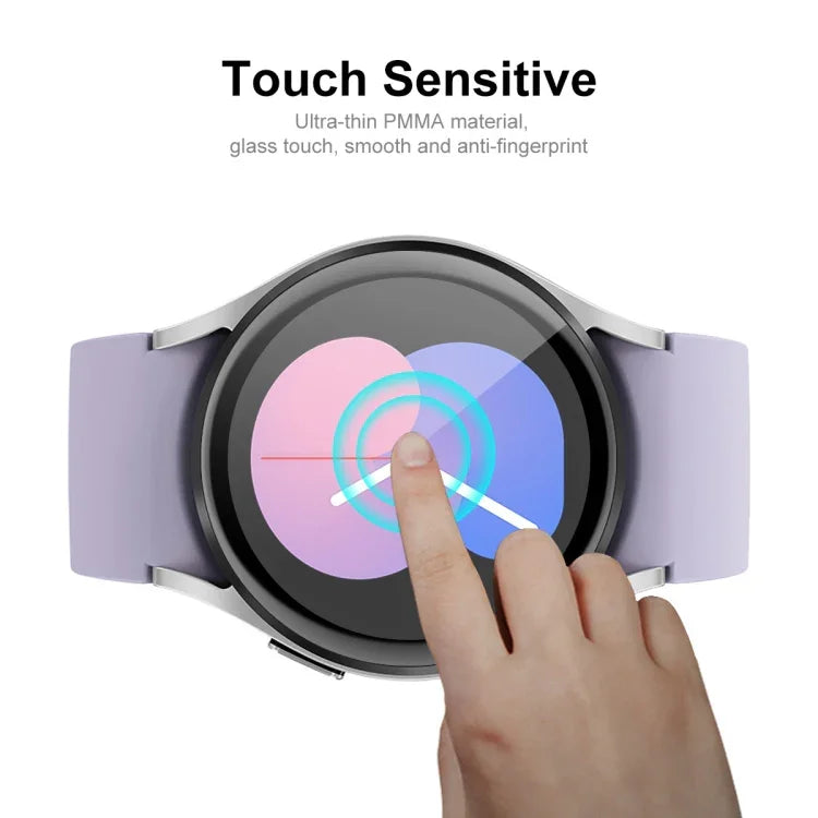 สำหรับ Samsung Galaxy Watch5 40 มม. ฟิล์มกันรอยหน้าจอ HD แบบ 3D PC + PMMA Full Coverage ENKAY, 1 ชิ้น, 2 ชิ้น, 5 ชิ้น, 10 ชิ้น