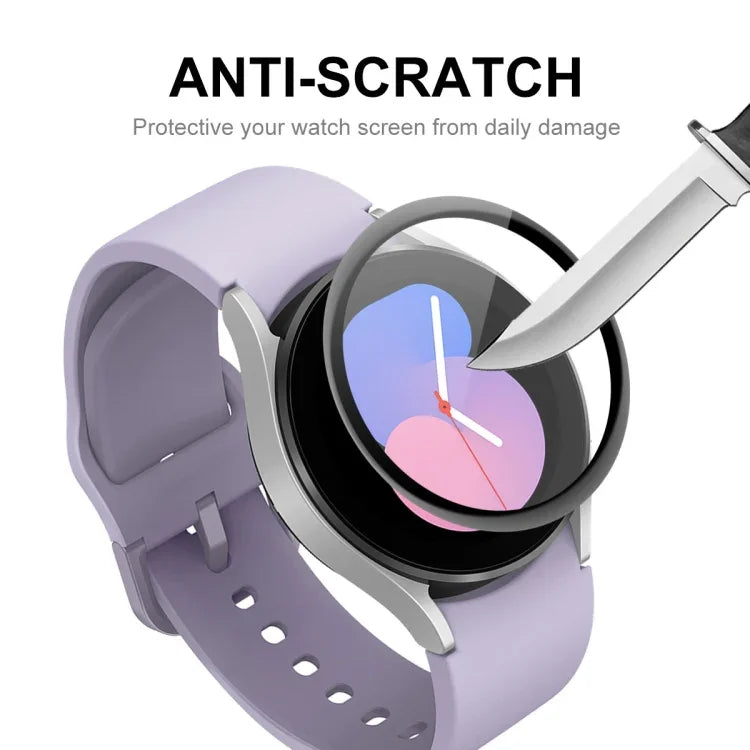 สำหรับ Samsung Galaxy Watch5 40 มม. ฟิล์มกันรอยหน้าจอ HD แบบ 3D PC + PMMA Full Coverage ENKAY, 1 ชิ้น, 2 ชิ้น, 5 ชิ้น, 10 ชิ้น