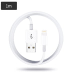 อะแดปเตอร์ชาร์จ USB พอร์ตคู่ขนาดเล็ก พร้อมสายข้อมูล USB เป็น 8 Pin ปลั๊ก AU