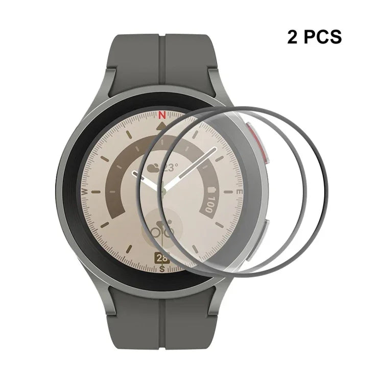 สำหรับ Samsung Galaxy Watch5 Pro 45 มม. ฟิล์มกันรอยหน้าจอ HD แบบ 3D Full Coverage ENKAY, 1 ชิ้น, 2 ชิ้น, 5 ชิ้น, 10 ชิ้น