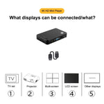 X16 เครื่องเล่นสื่อ 4K วิดีโอโฆษณาหน้าจอแนวนอนและแนวตั้ง เล่นวนอัตโนมัติ, US, EU, UK