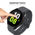 สำหรับ Samsung Galaxy Watch5 44 มม. เคสกรอบ PC + กระจกนิรภัย 9H ENKAY Hat-Prince แบบ Full Coverage
