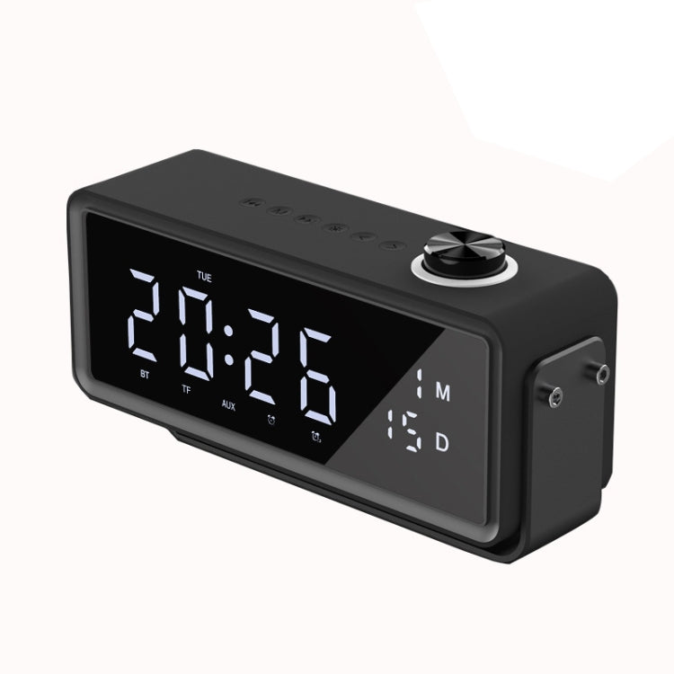 AEC K5 นาฬิกาปลุกลำโพงบลูทูธพร้อมไฟ LED รองรับ TF / FM